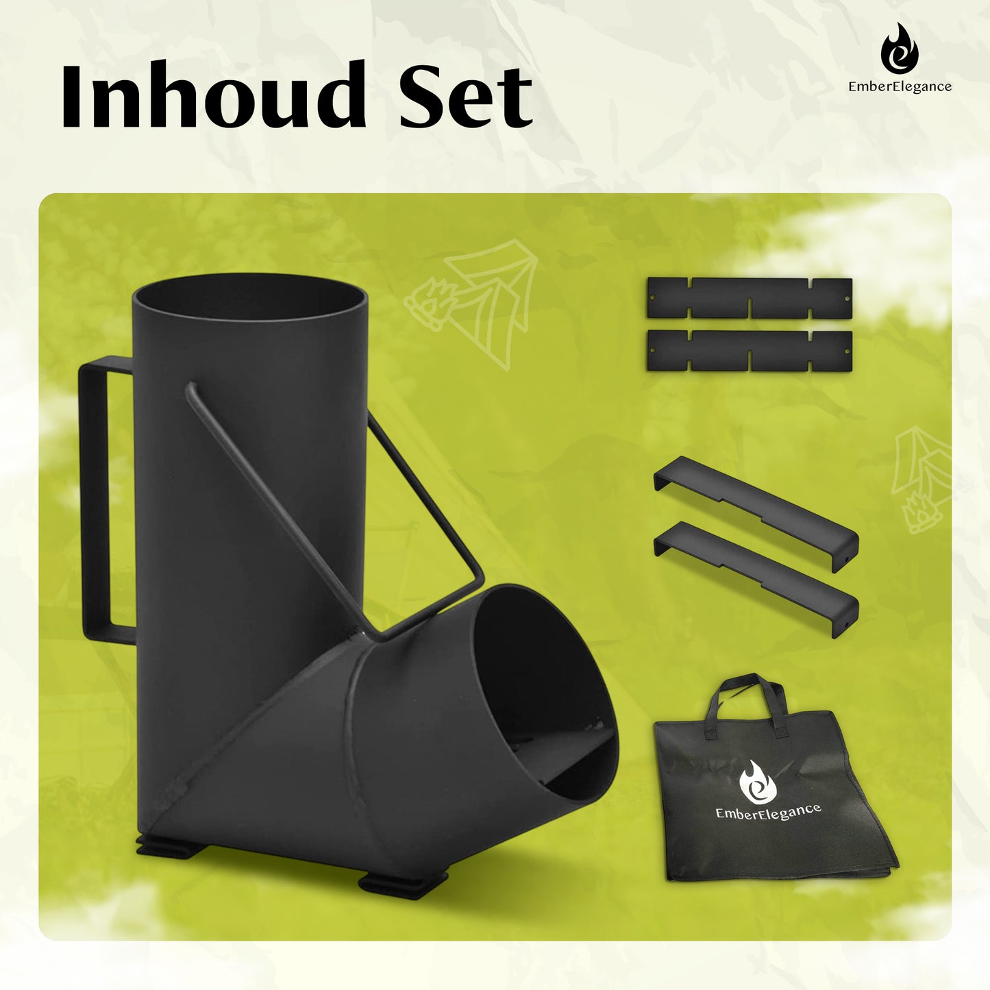 EmberElegance® Rocket Stove