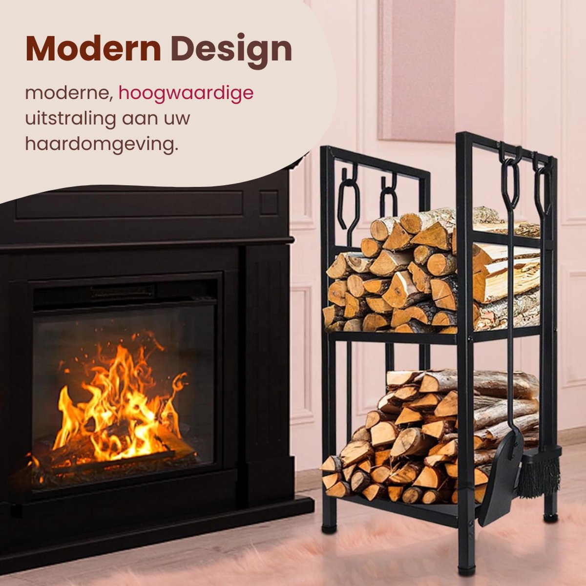 EmberElegance® Haardset 2in1