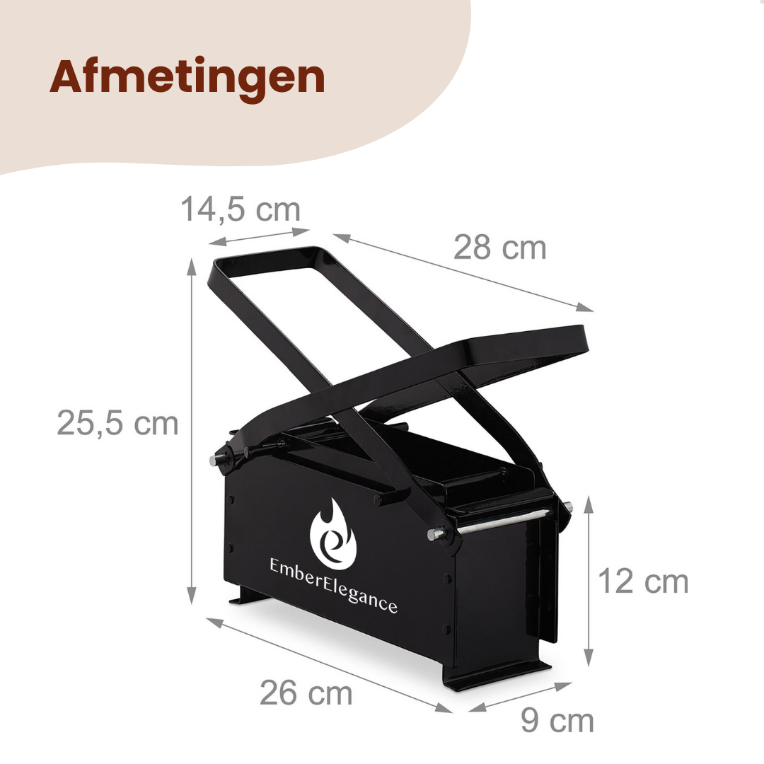 EmberElegance® Brikettenpers