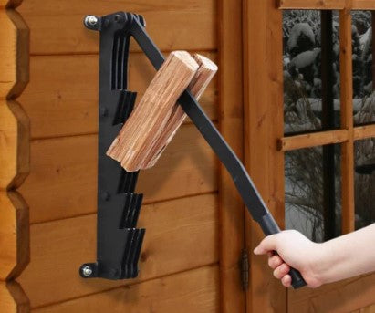 Handmatig Houtkloven met een Houtklover (Muurmodel): Een Efficiënte Benadering